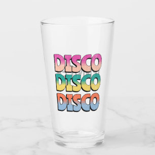 Disco Music Glas