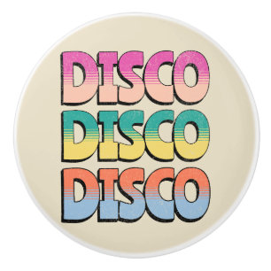 Disco Music Keramische Knop