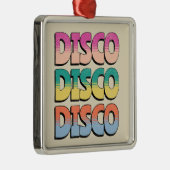 Disco Music Metalen Ornament (Rechts)