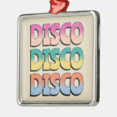 Disco Music Metalen Ornament (Links)
