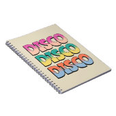 Disco Music Notitieboek (Rechterzijde)