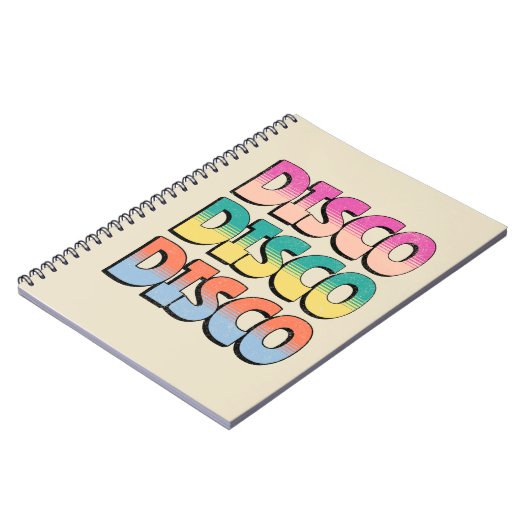 Disco Music Notitieboek (Linkerzijde)