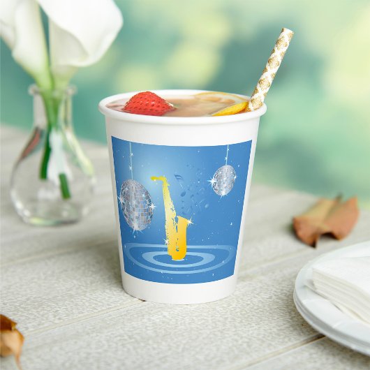 Disco Music Papieren Bekers