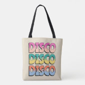 Disco Music Tote Bag (Achterkant)