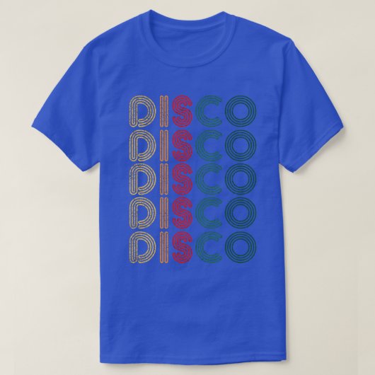 Disco Muziek 4 T-shirt (Design voorkant)