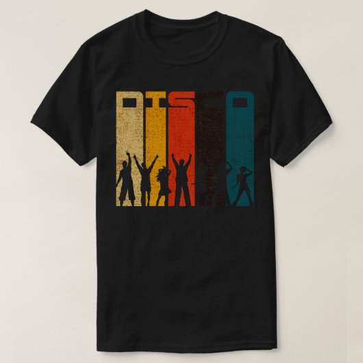 Disco Muziek 6 T-shirt (Design voorkant)