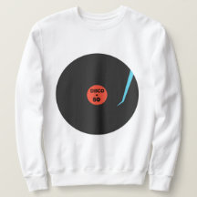 Disco Muziek Record Sweatshirt