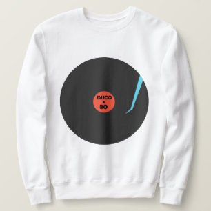 Disco Muziek Record Sweatshirt