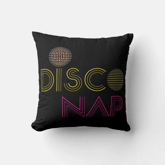 Disco Nap Kussen (Voorkant)