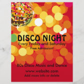 Disco Night 2 Music Flyer (Voorkant)