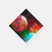 Disco Night 70's Retro Disco Ball Napkins Servetten (Hoek)