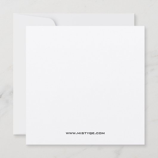 Disco Night New Year Uitnodiging (Achterkant)