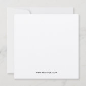 Disco Night New Year Uitnodiging (Achterkant)