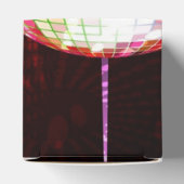 Disco Night Retro 70's Disco Ball Cube Favor Box Bedankdoosjes (Bovenkant)