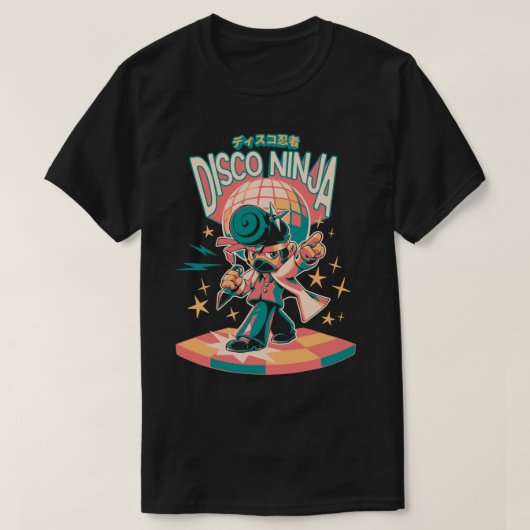 Disco Ninja T-shirt (Design voorkant)