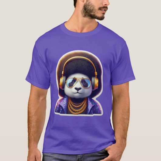 DISCO PANDA 2 T-SHIRT (Voorkant)