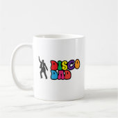 Disco Pap - Een Retro 70s Gift voor Pap Koffiemok (Links)