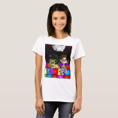 Disco-partij T-shirt (Voorkant volledig)