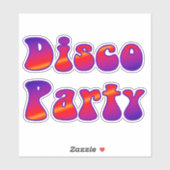 Disco Party 2 Sticker (Vel)