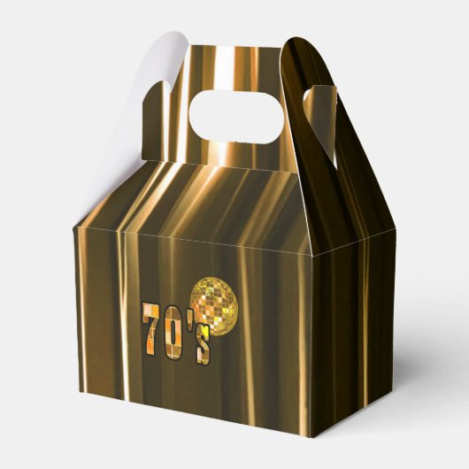 Disco Party (70) Bedankdoosjes (Achterkant)