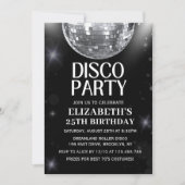 Disco Party | 70'S Adults Birthday  Kaart (Voorkant)