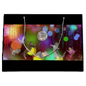 Disco Party Animal Gift Bag Groot Cadeauzakje (Voorkant)