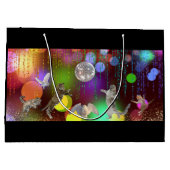 Disco Party Animal Gift Bag Groot Cadeauzakje (Achterkant)