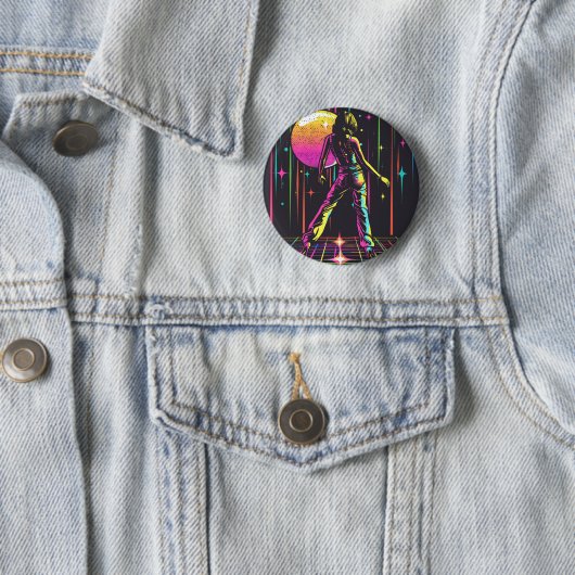 Disco Party Button (In situ)