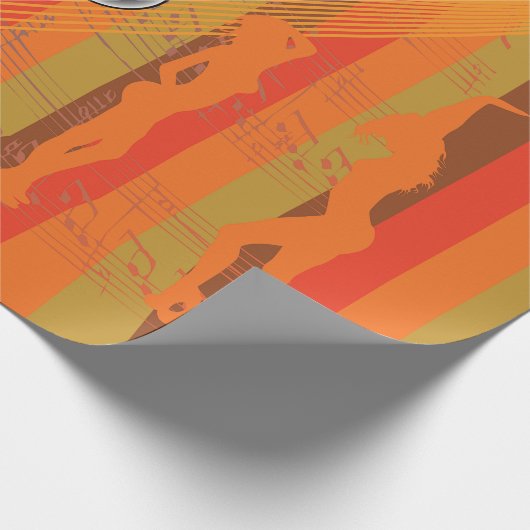 Disco Party Cadeaupapier (Hoek)