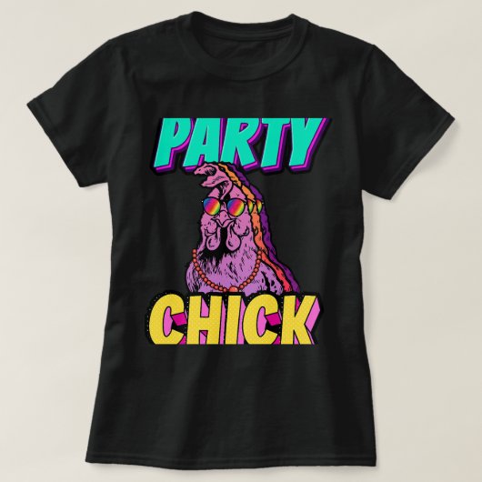 Disco Party Ch T-shirt (Design voorkant)