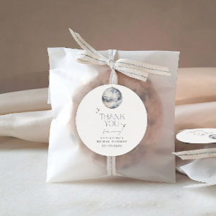 Disco Party Dank je Ronde Sticker