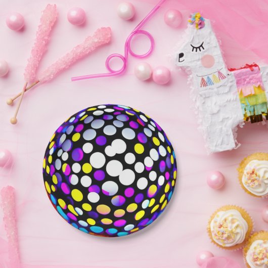 Disco Party Papieren Bordje (Feest)