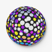 Disco Party Papieren Bordje (Voorkant)