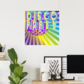 Disco Party Poster (Thuiskantoor)