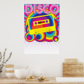 Disco Party Poster (Keuken)