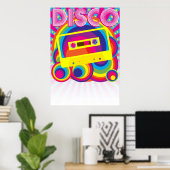 Disco Party Poster (Thuiskantoor)