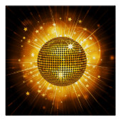 Disco Party-Poster Perfect Poster (Voorkant)