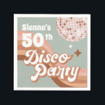 Disco Party Retro Birthday Napkins Servet<br><div class="desc">Kan worden aangepast aan uw behoeften. // Op zoek naar matchings- of complementaire posten? Andere kantoorbenodigdheden uit de set die beschikbaar is in de afdeling "collecties" van mijn winkel. // Hulp nodig bij het aanpassen van uw ontwerp? Heb je andere ideeën? Je kunt me direct aanraken (Zoe).</div>