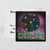 DISCO Party - SRF Kaart (Voorkant / Achterkant)