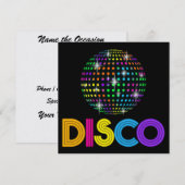 DISCO Party - SRF Kaart (Voorkant / Achterkant)