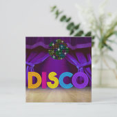 DISCO Party - SRF Kaart (Staand voorkant)