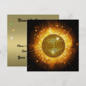 Disco Party - SRF Kaart (Voorkant / Achterkant)