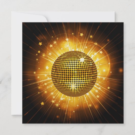 Disco Party - SRF Kaart (Voorkant)