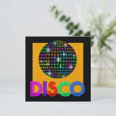 DISCO Party - SRF Kaart (Staand voorkant)