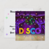 DISCO Party - SRF Kaart (Voorkant / Achterkant)