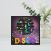 DISCO Party - SRF Kaart (Staand voorkant)