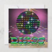 DISCO Party - SRF Kaart (Voorkant)