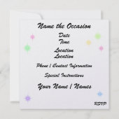 DISCO Party - SRF Kaart (Achterkant)