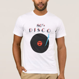Disco Party T-Shirt Retro Muziek