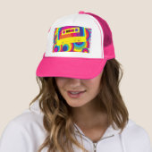 Disco Party Trucker Pet (In situ)